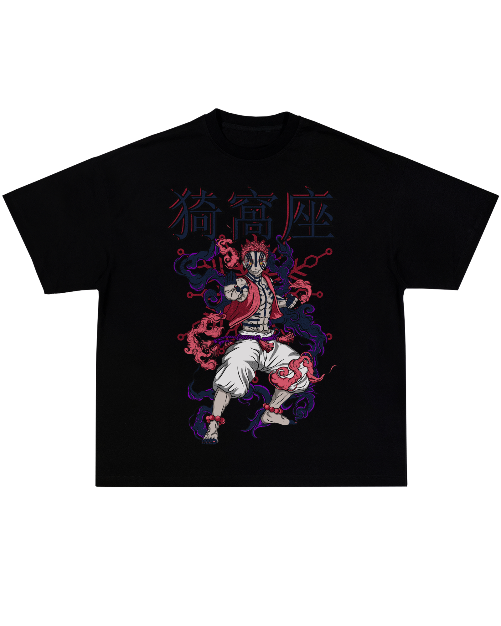 040 DEMON SLAYER – AKAZA OVERSIZE T-Shirt
