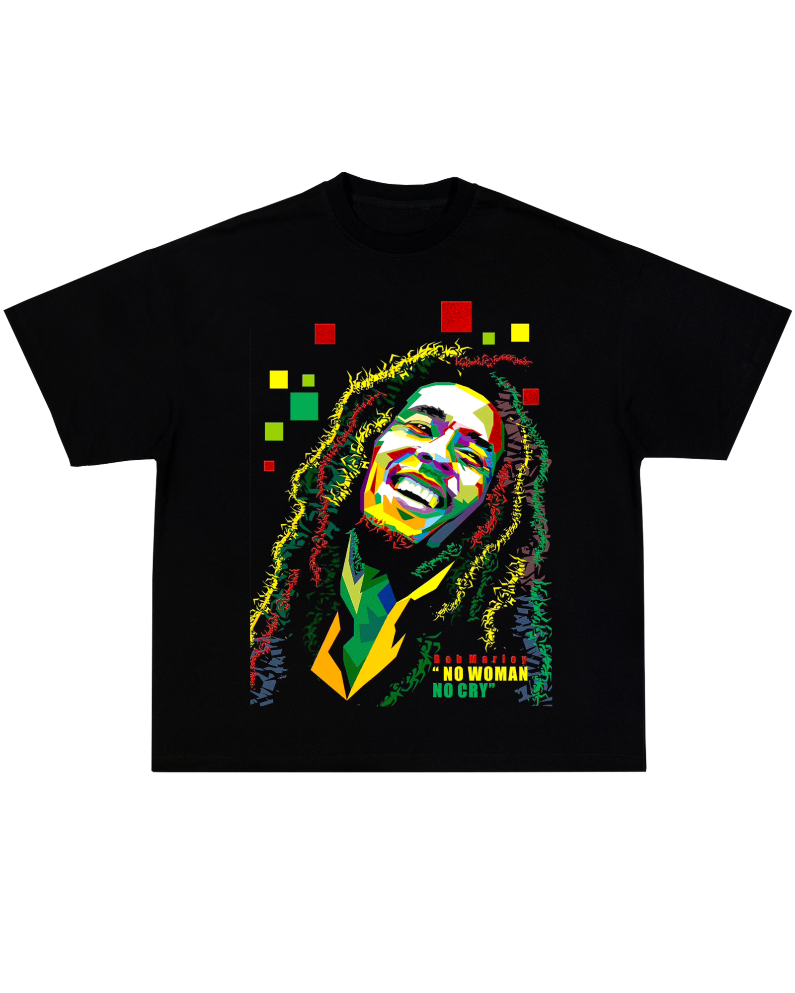 Bob Marley 'No Woman, No Cry' OVERSIZE T-Shirt