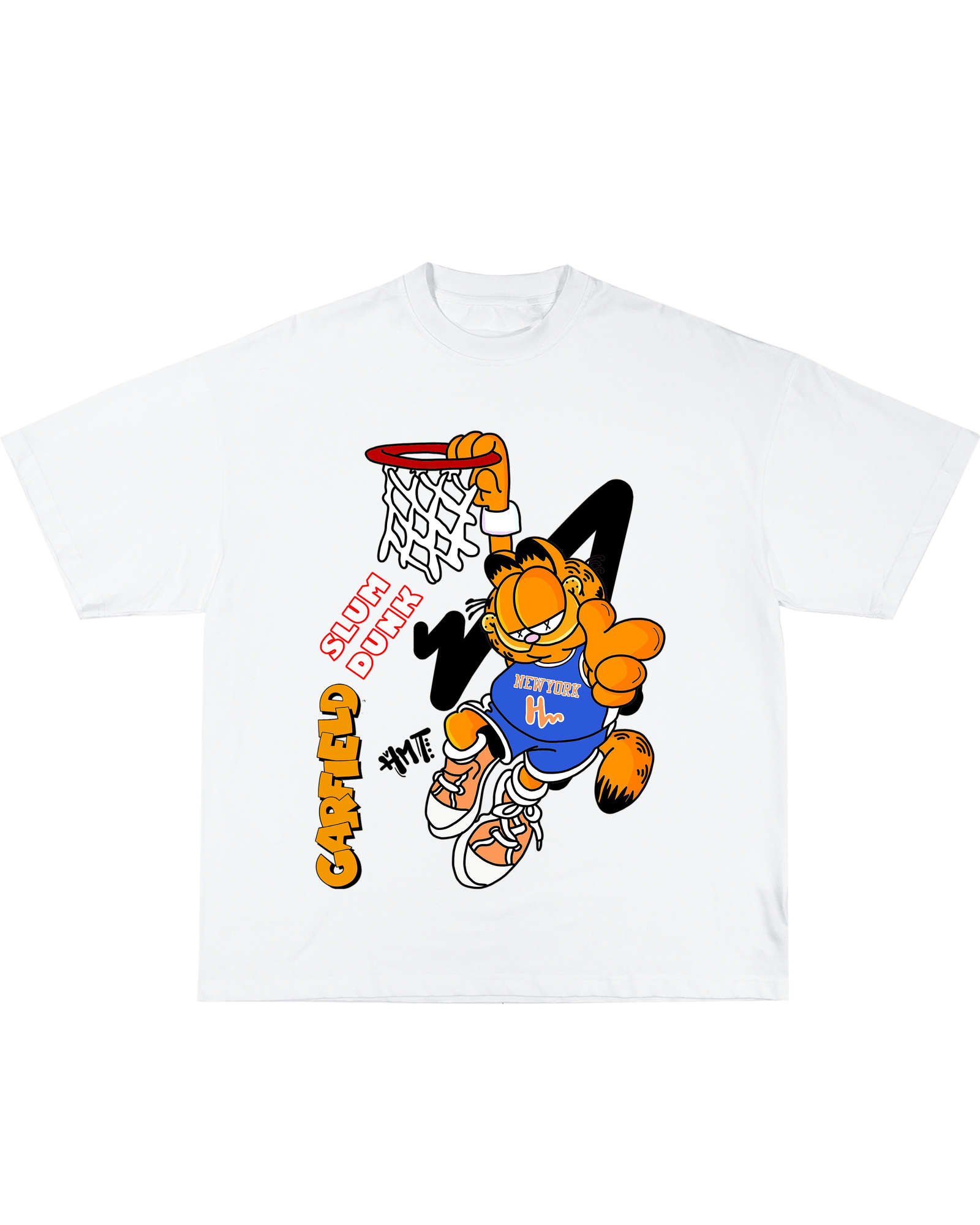 Garfield: Slum Dunk OVERSIZE T-Shirt